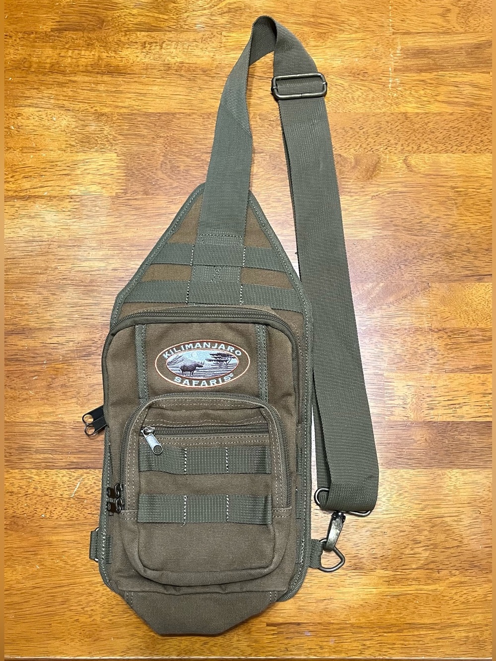 Vintage Disney Parks Animal Kingdom Kilimanjaro Safaris Sling Bag Crossbody Y2K